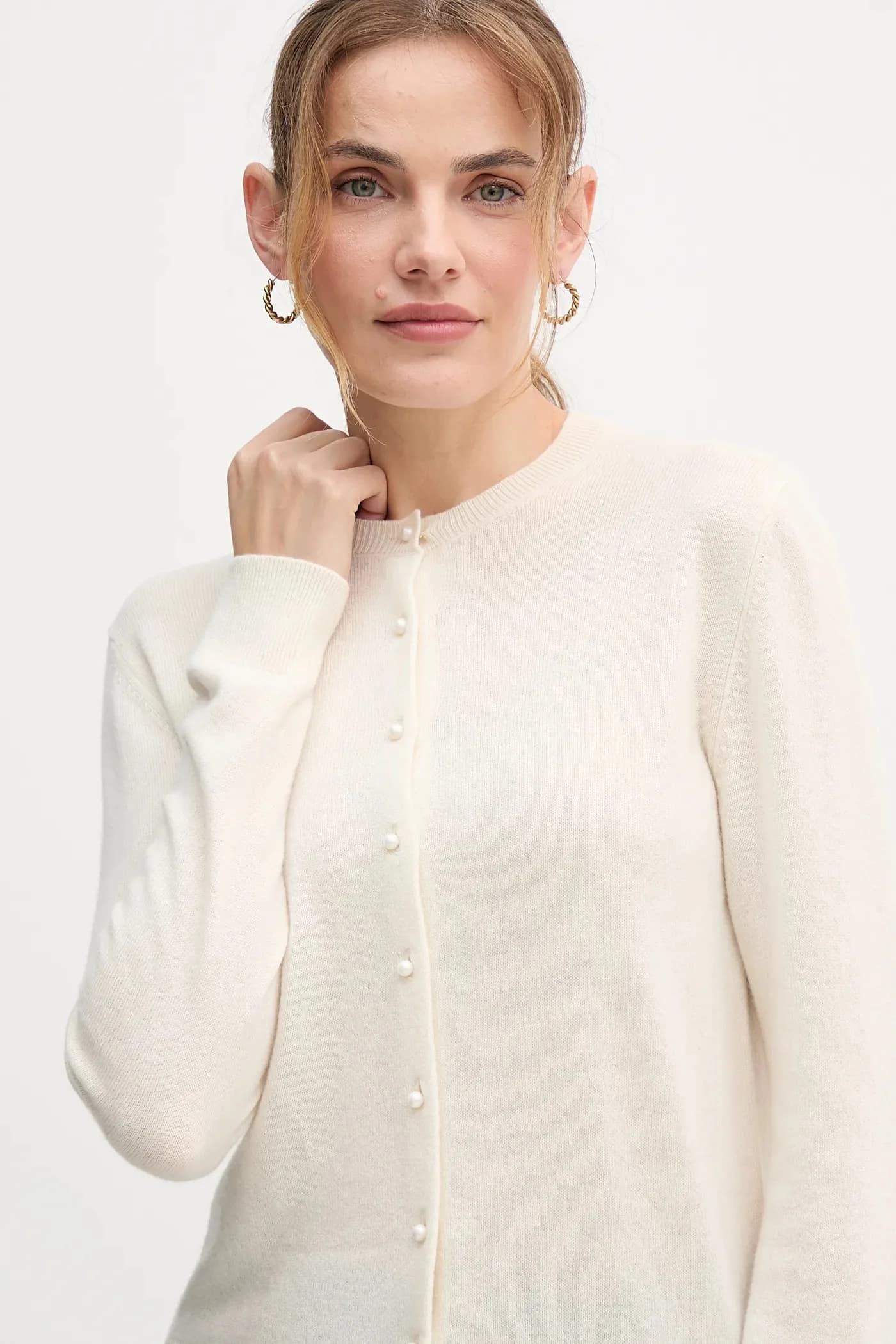 Кашемировый кардиган - фото 4