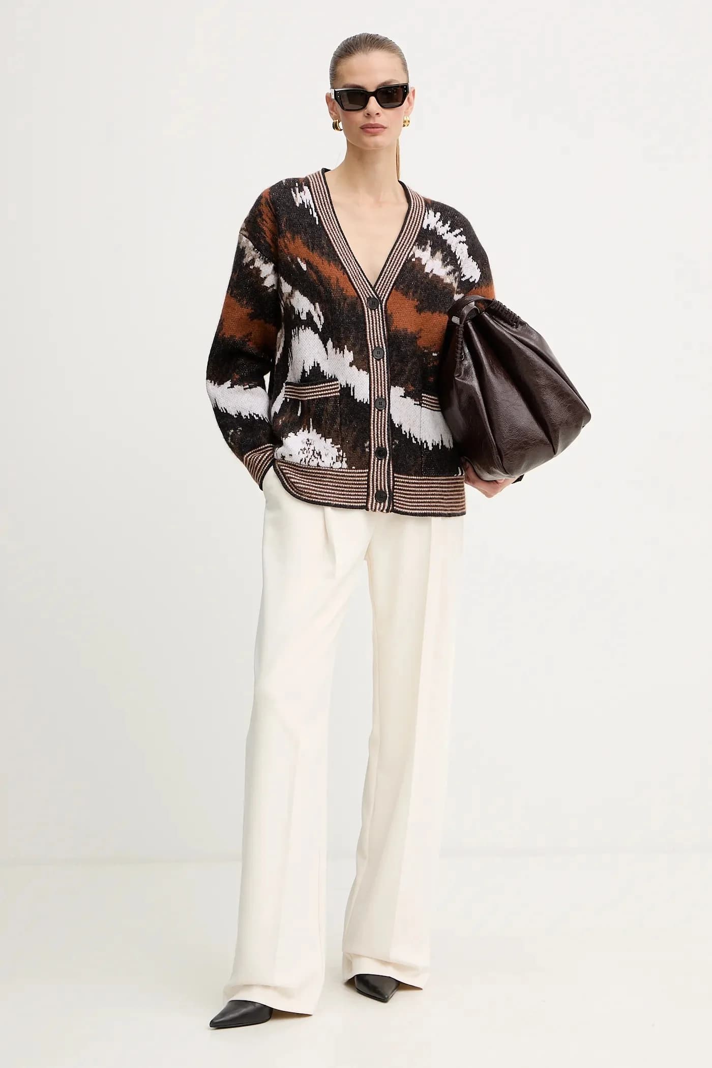 Кардиган с альпакой - фото 2