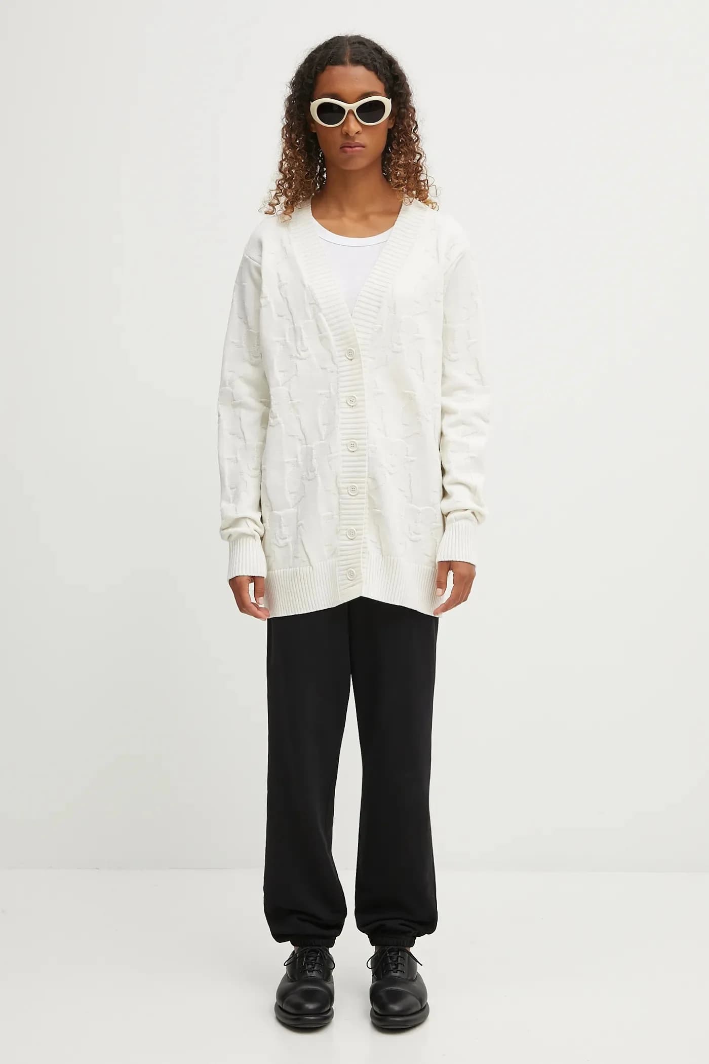 Kissing Angels Длинный шерстяной кардиган - фото 5