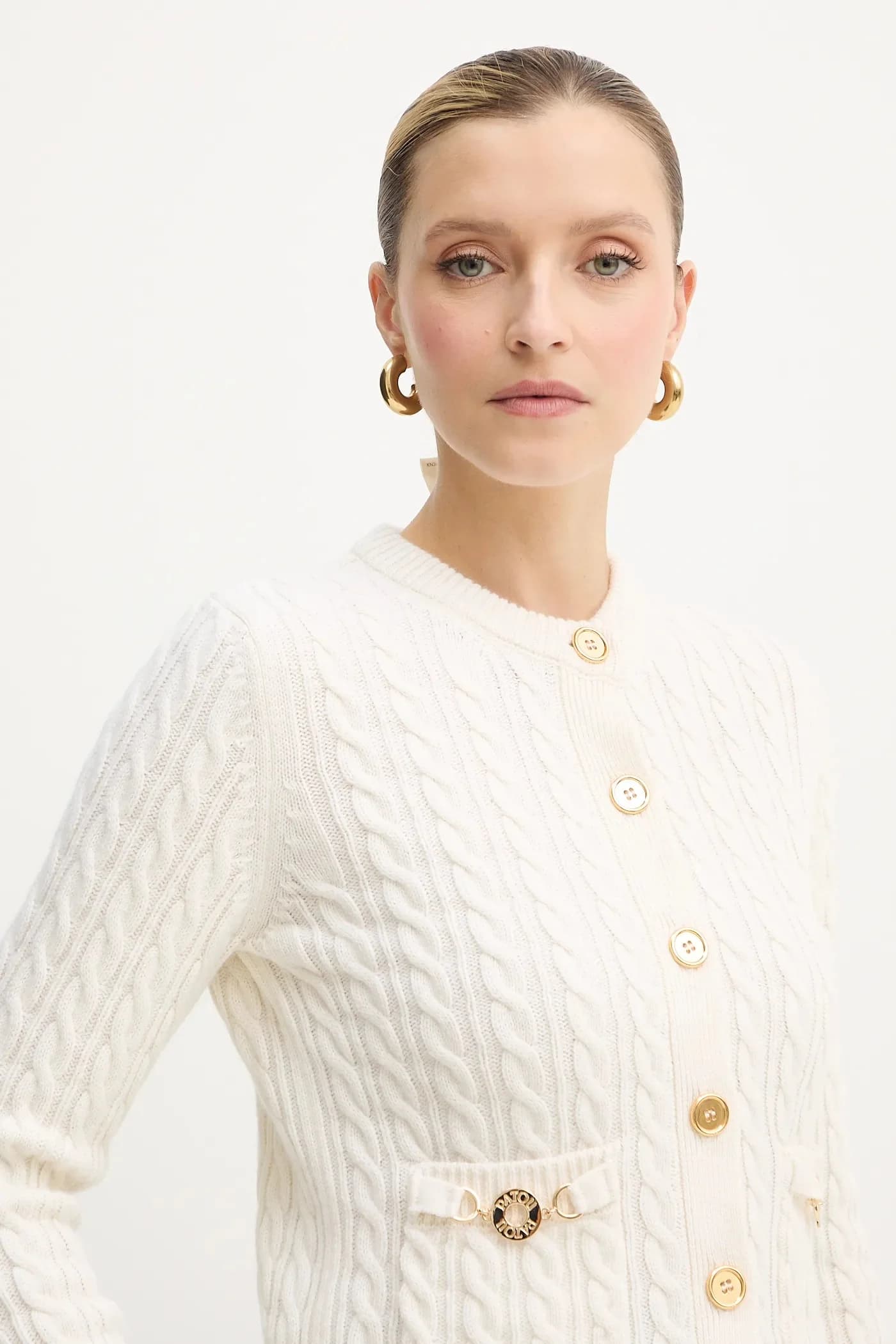 Шерстяной кардиган - фото 4