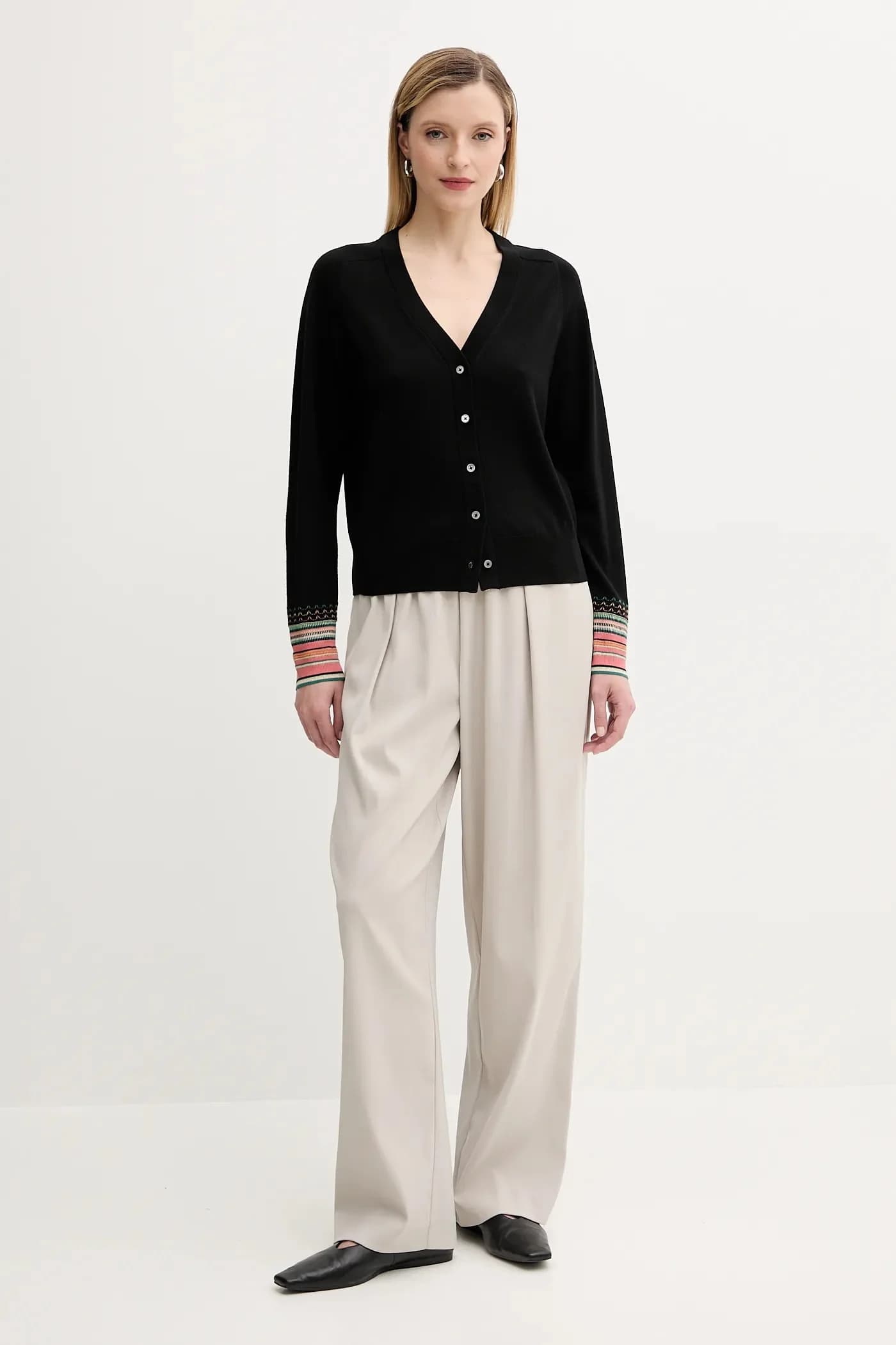 Шерстяной кардиган - фото 2