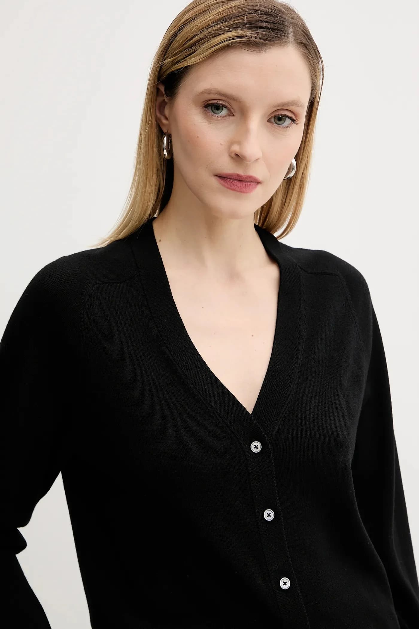 Шерстяной кардиган - фото 4