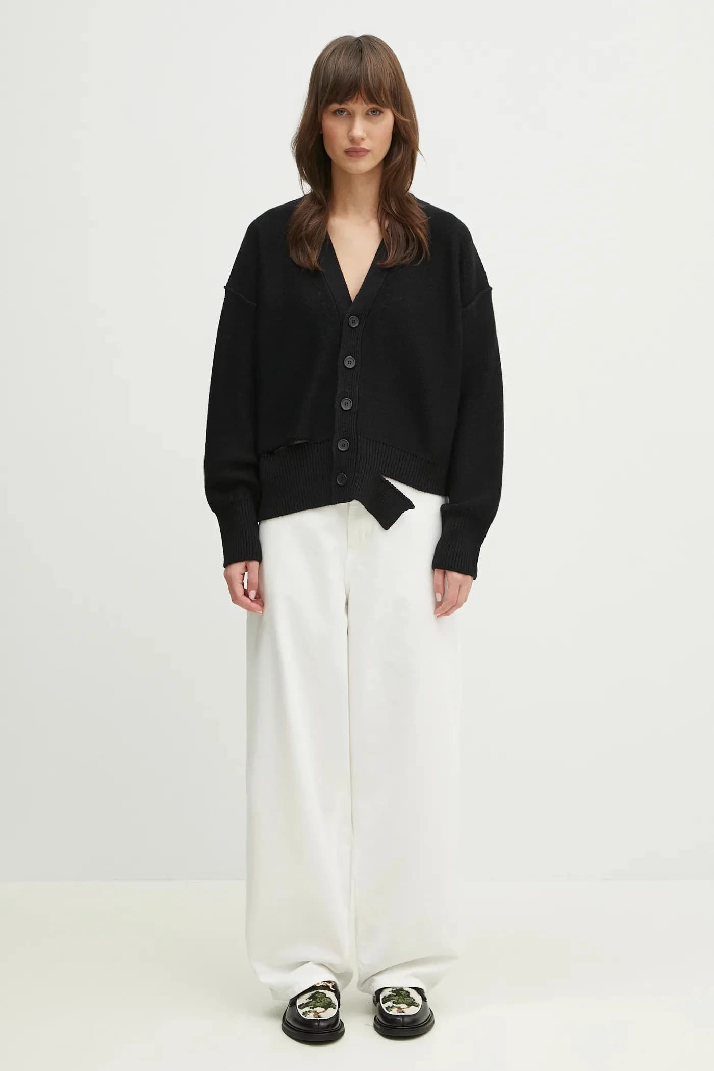 Шерстяной кардиган - фото 5