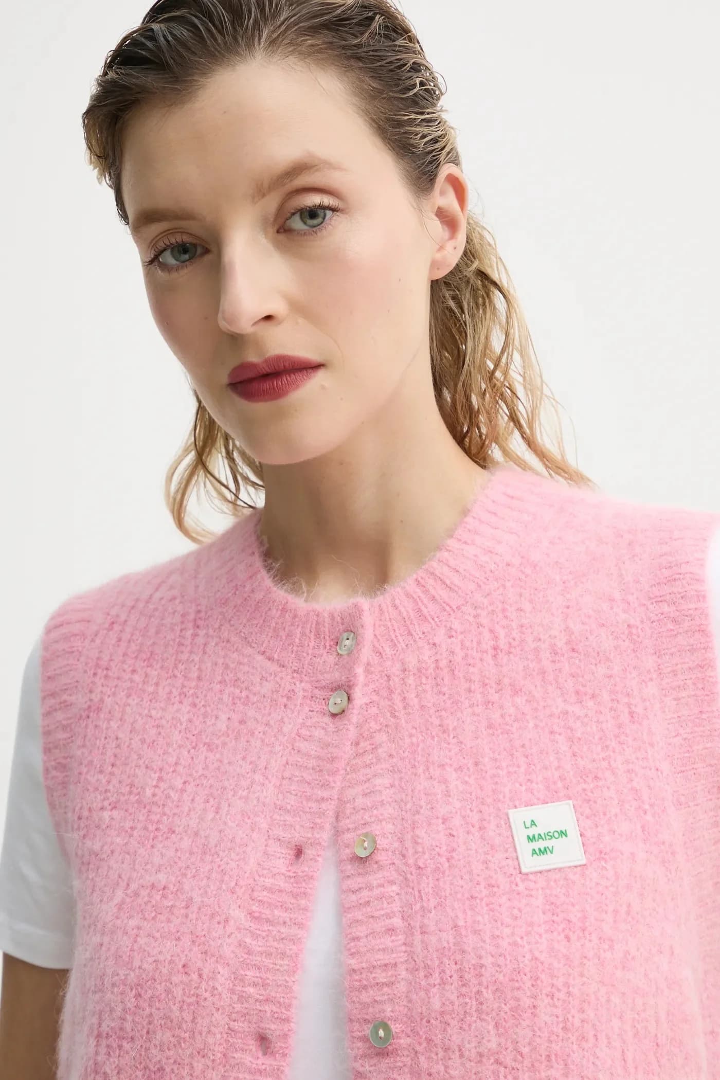 Жилет из смесовой шерсти 0 - фото 4