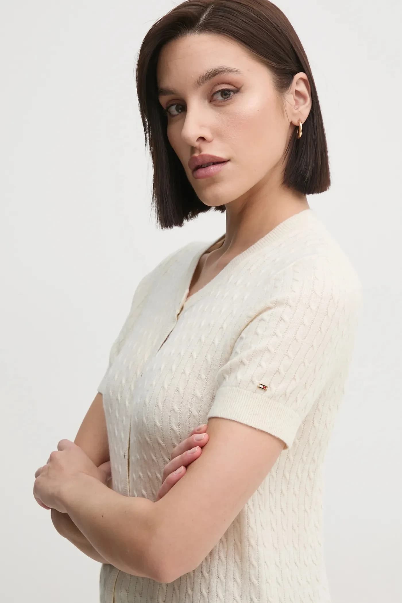 Шерстяной кардиган - фото 4