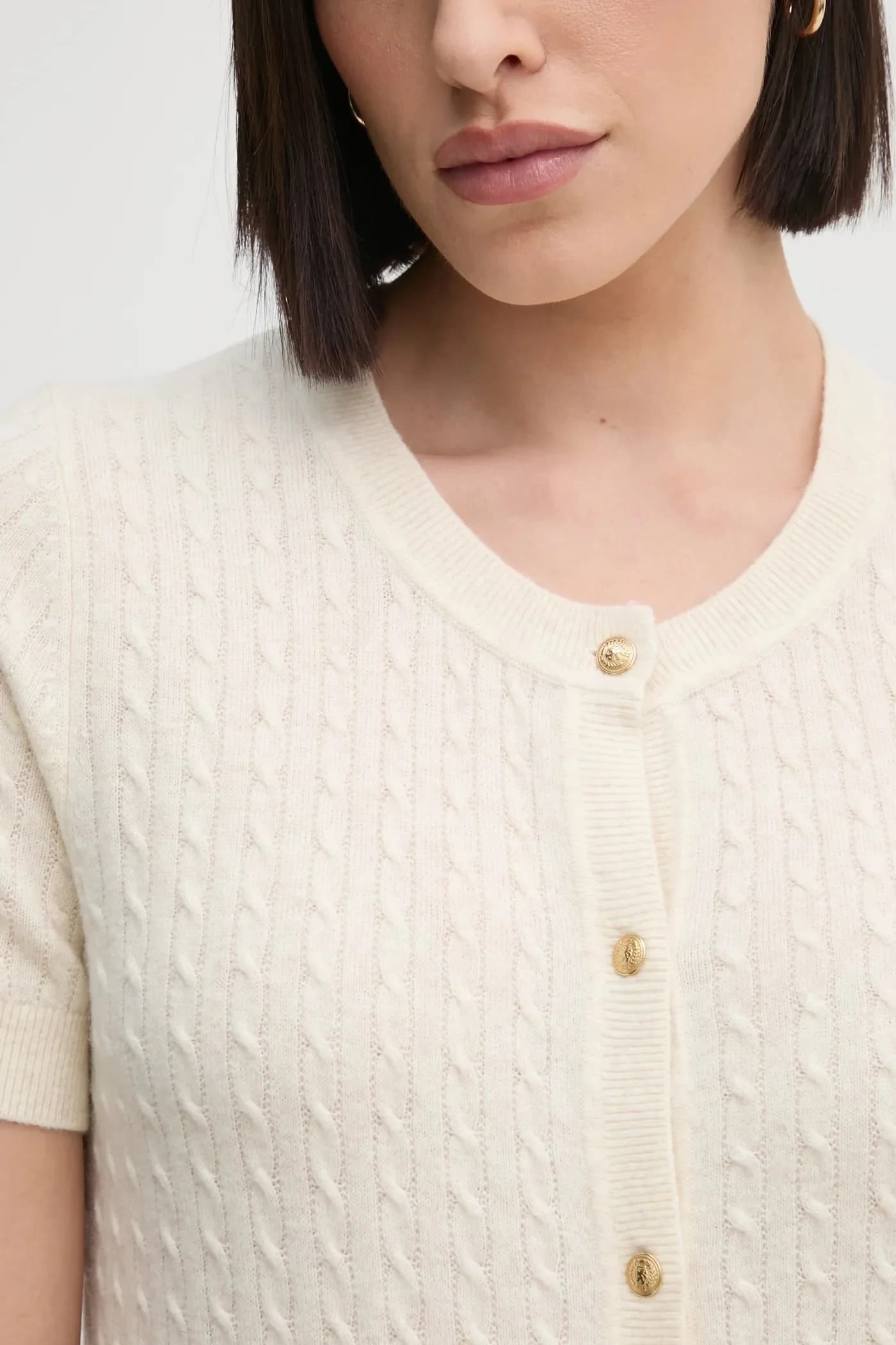 Шерстяной кардиган - фото 5