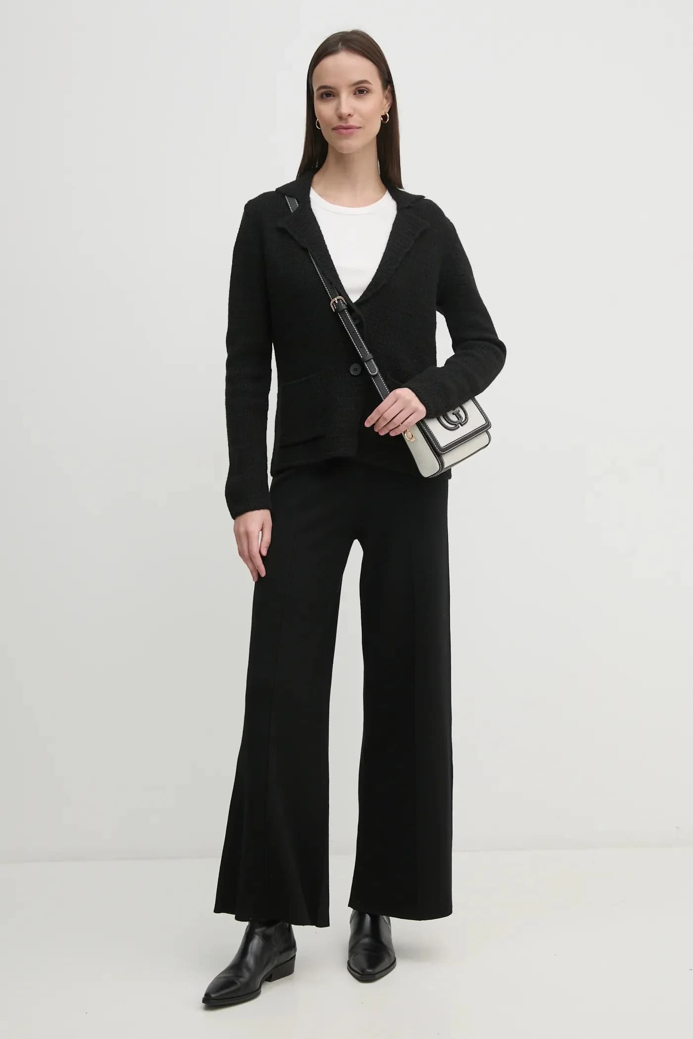 Кардиган из смесовой шерсти - фото 2