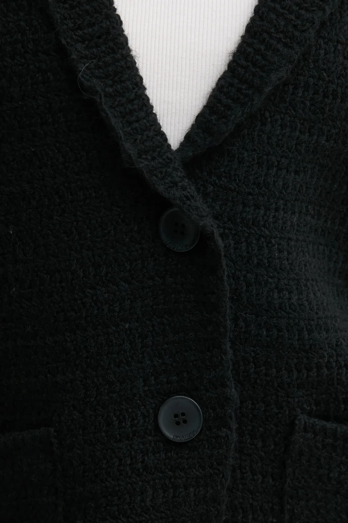 Кардиган из смесовой шерсти - фото 5