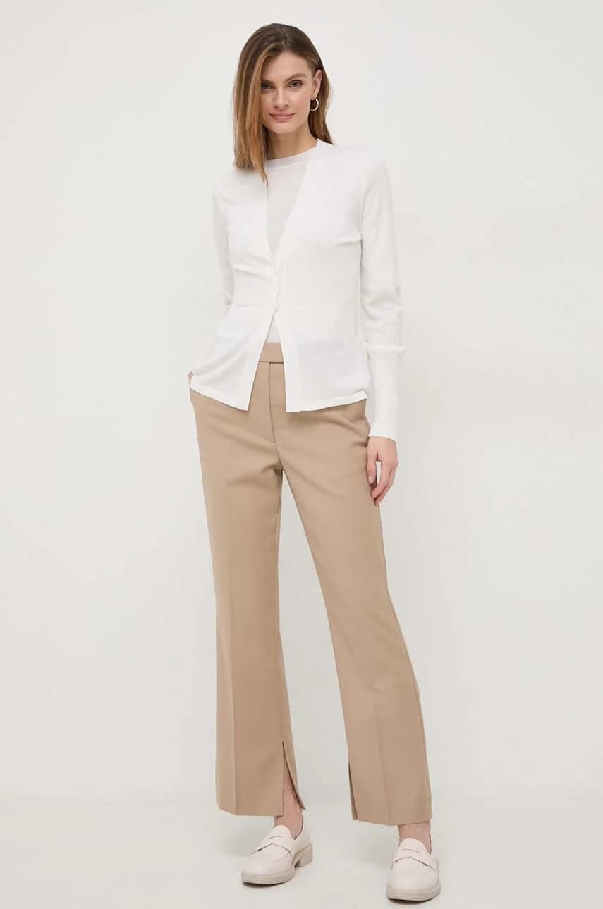 Футболка и шерстяной кардиган - фото 3