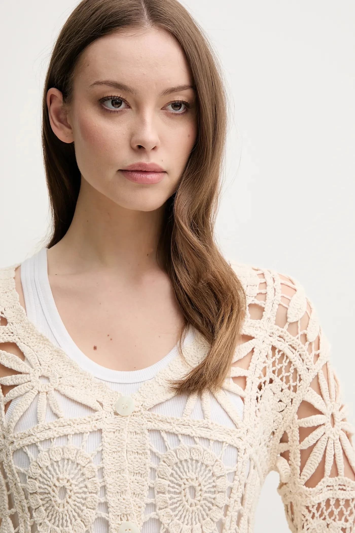 кардиган OLYMPIA из хлопка - фото 4