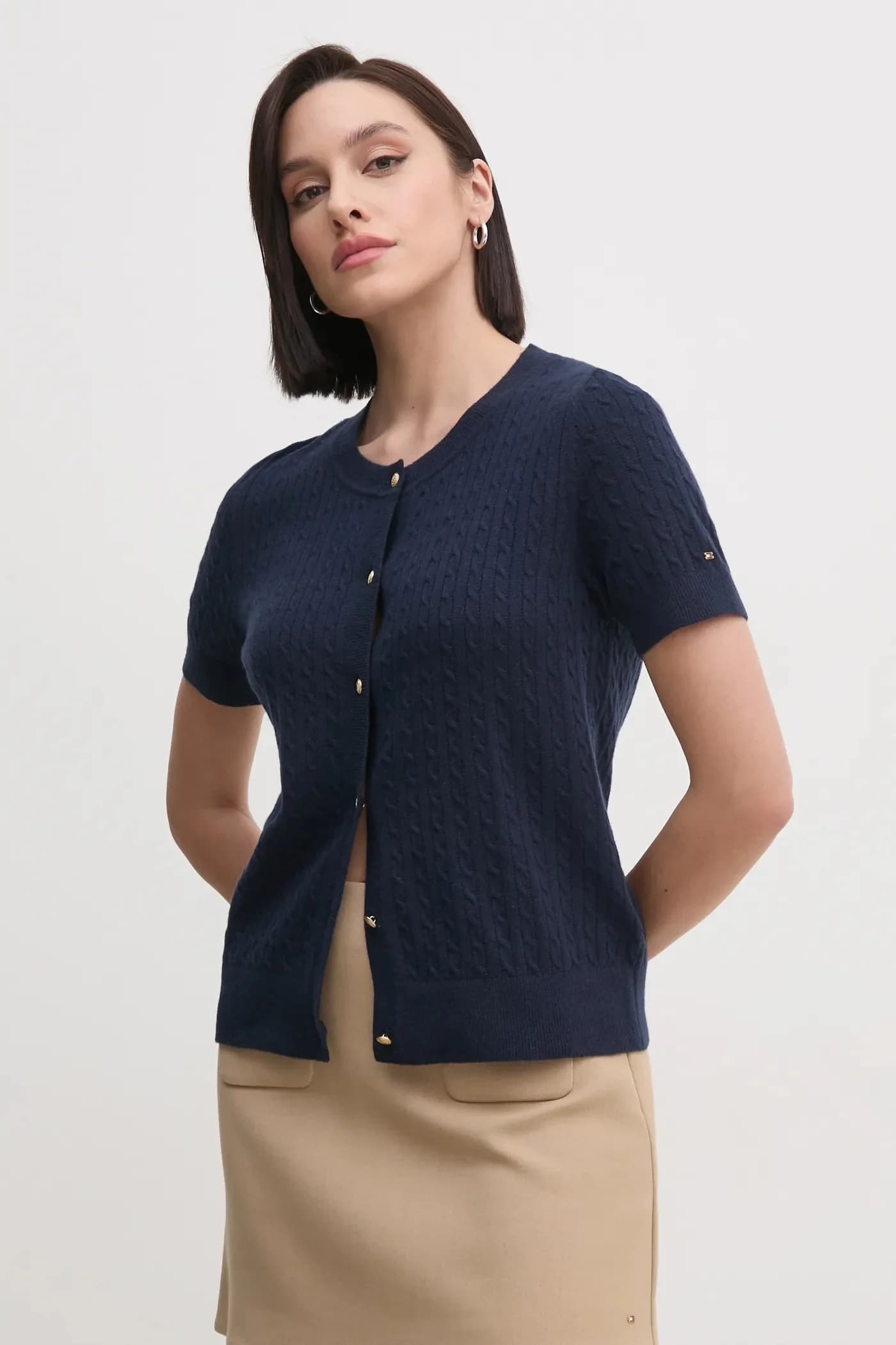 Шерстяной кардиган