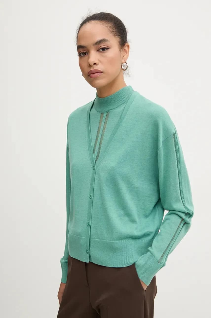 Шелковый кардиган