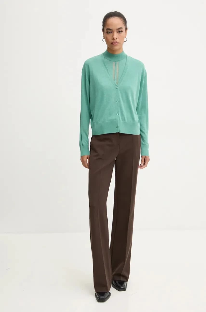 Шелковый кардиган - фото 2