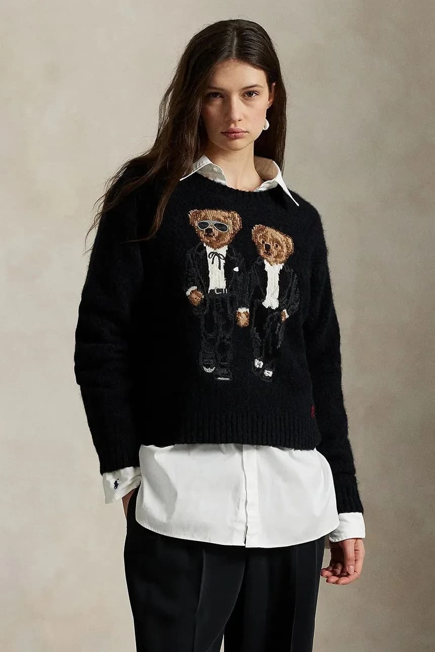 Свитер из смесовой шерсти