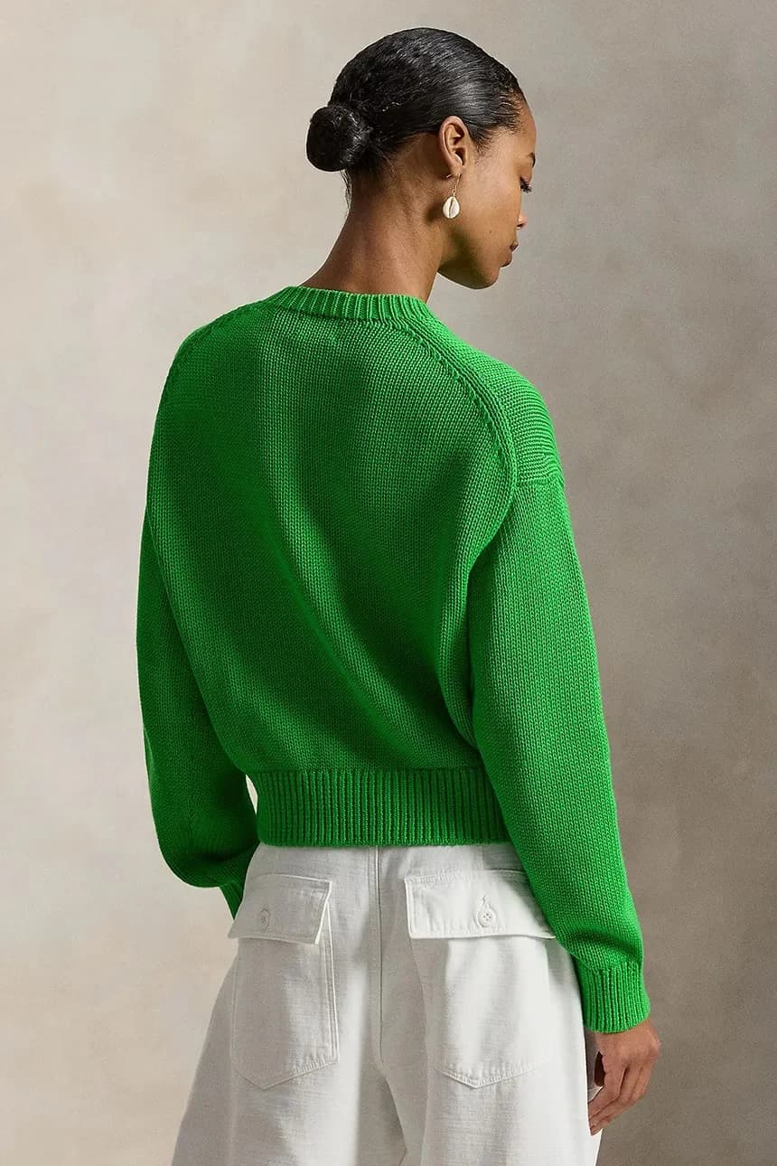 Хлопковый свитер - фото 2