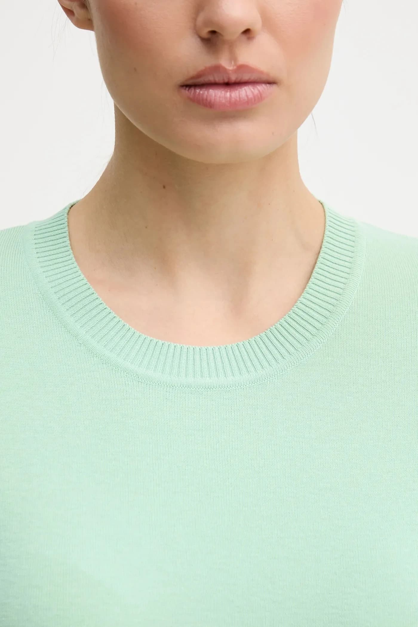 Хлопковый свитер - фото 5