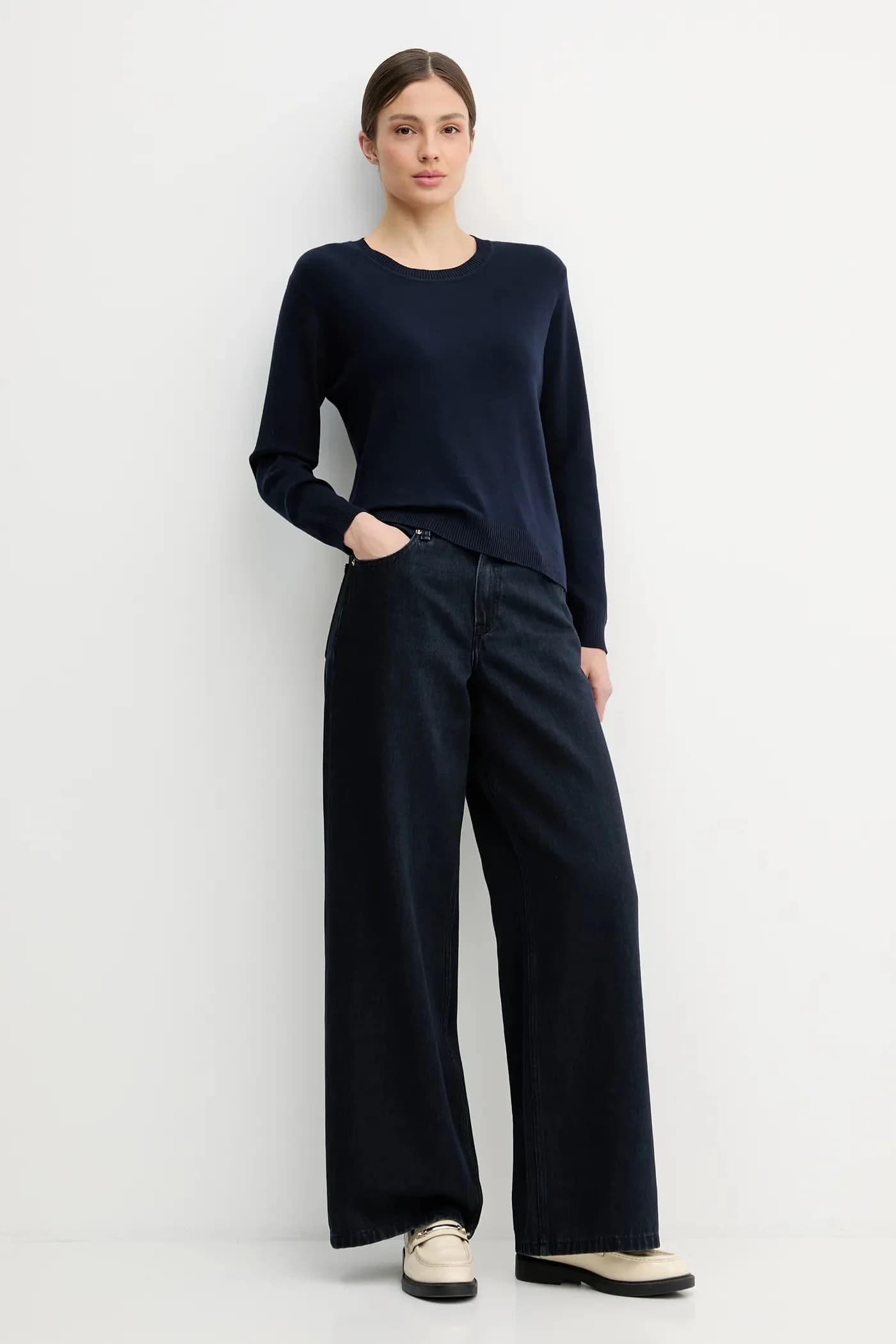 Хлопковый свитер - фото 2