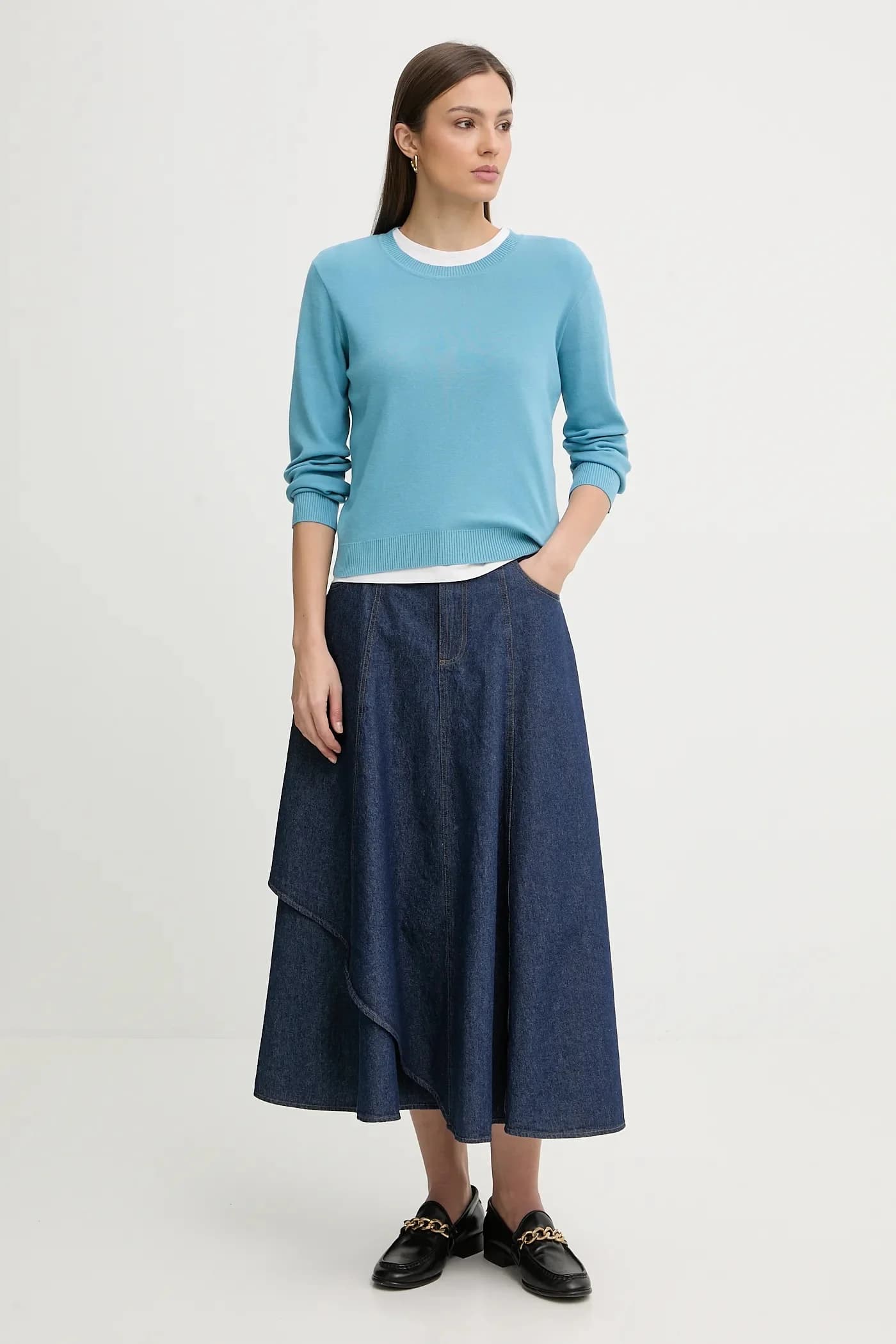 Хлопковый свитер - фото 2