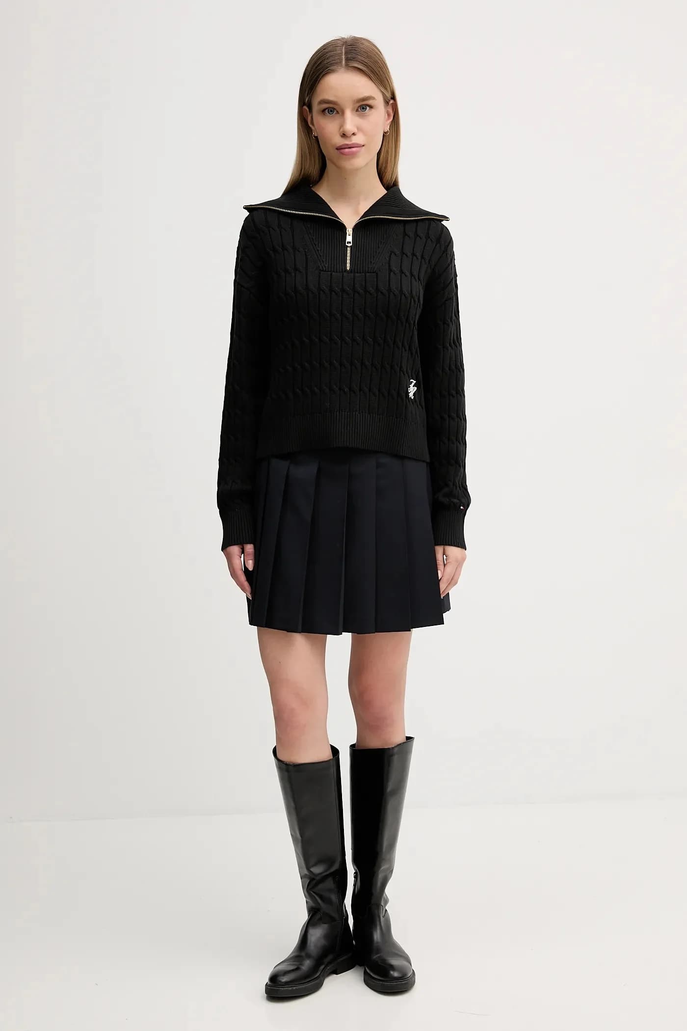 Хлопковый свитер - фото 2