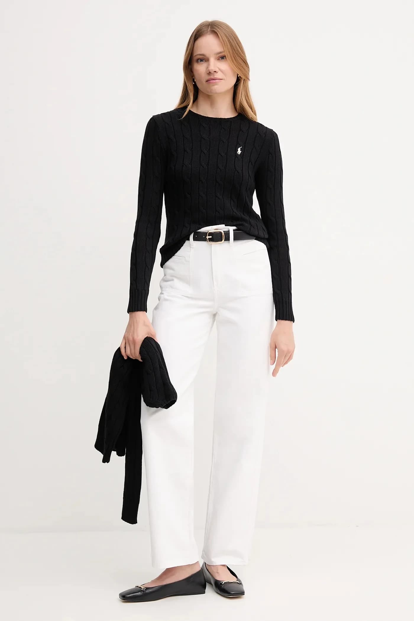 Хлопковый свитер - фото 2