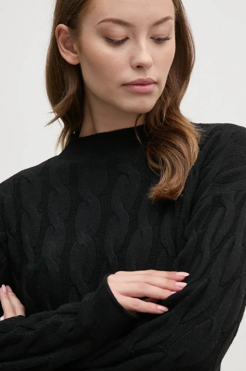 Свитер из смесовой шерсти - фото 4