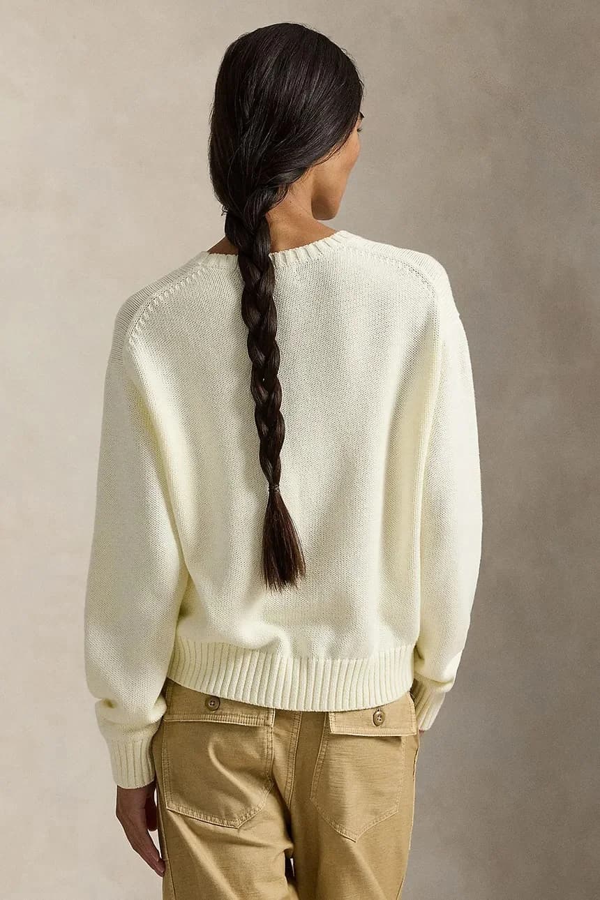 Хлопковый свитер - фото 2