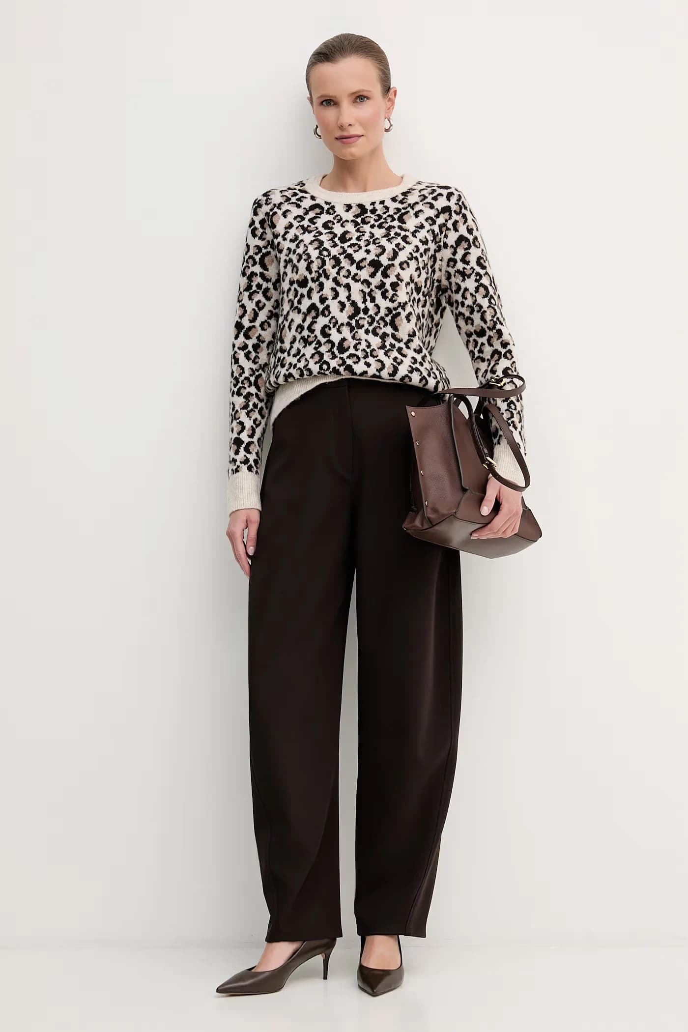 Свитер из смесовой шерсти - фото 2