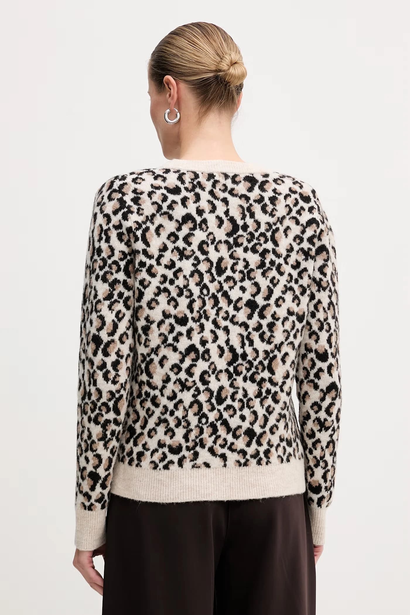 Свитер из смесовой шерсти - фото 3