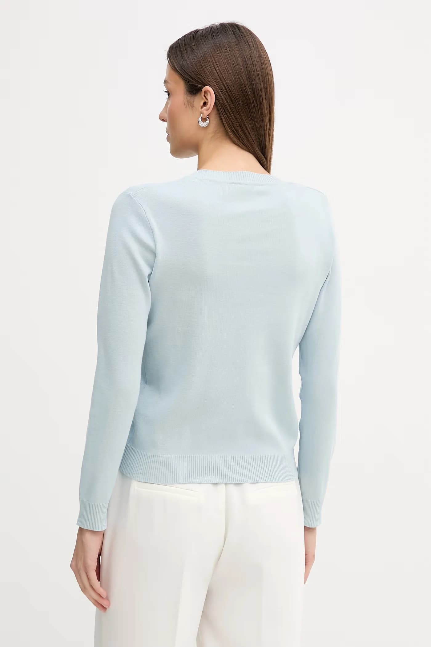 Хлопковый свитер - фото 3