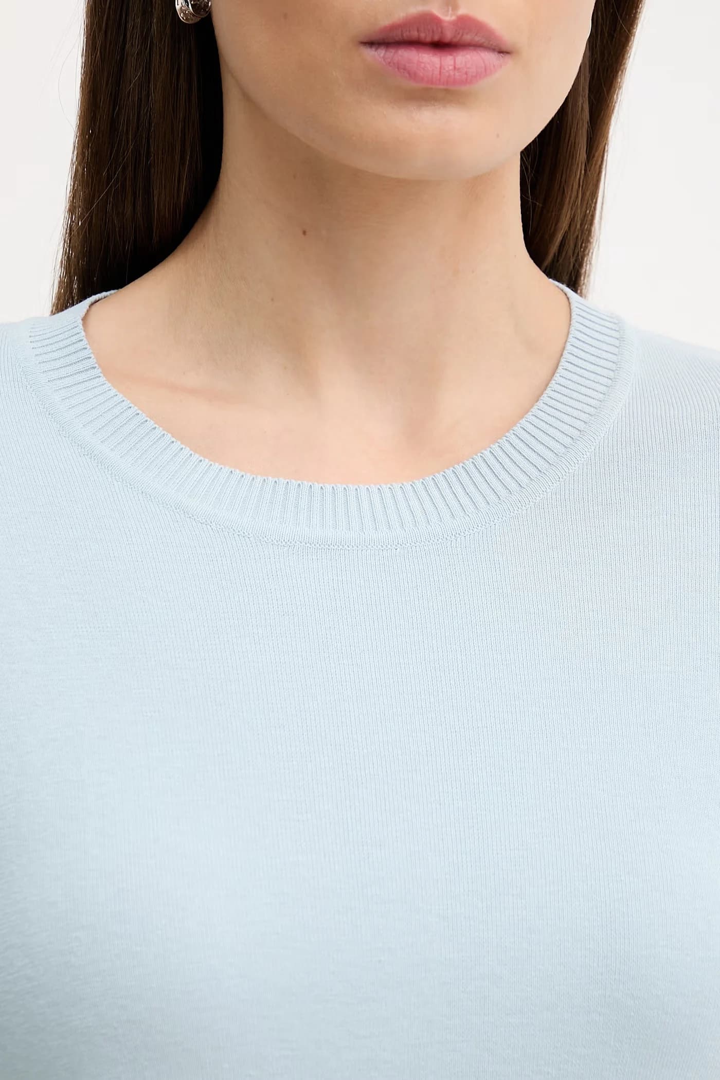 Хлопковый свитер - фото 5