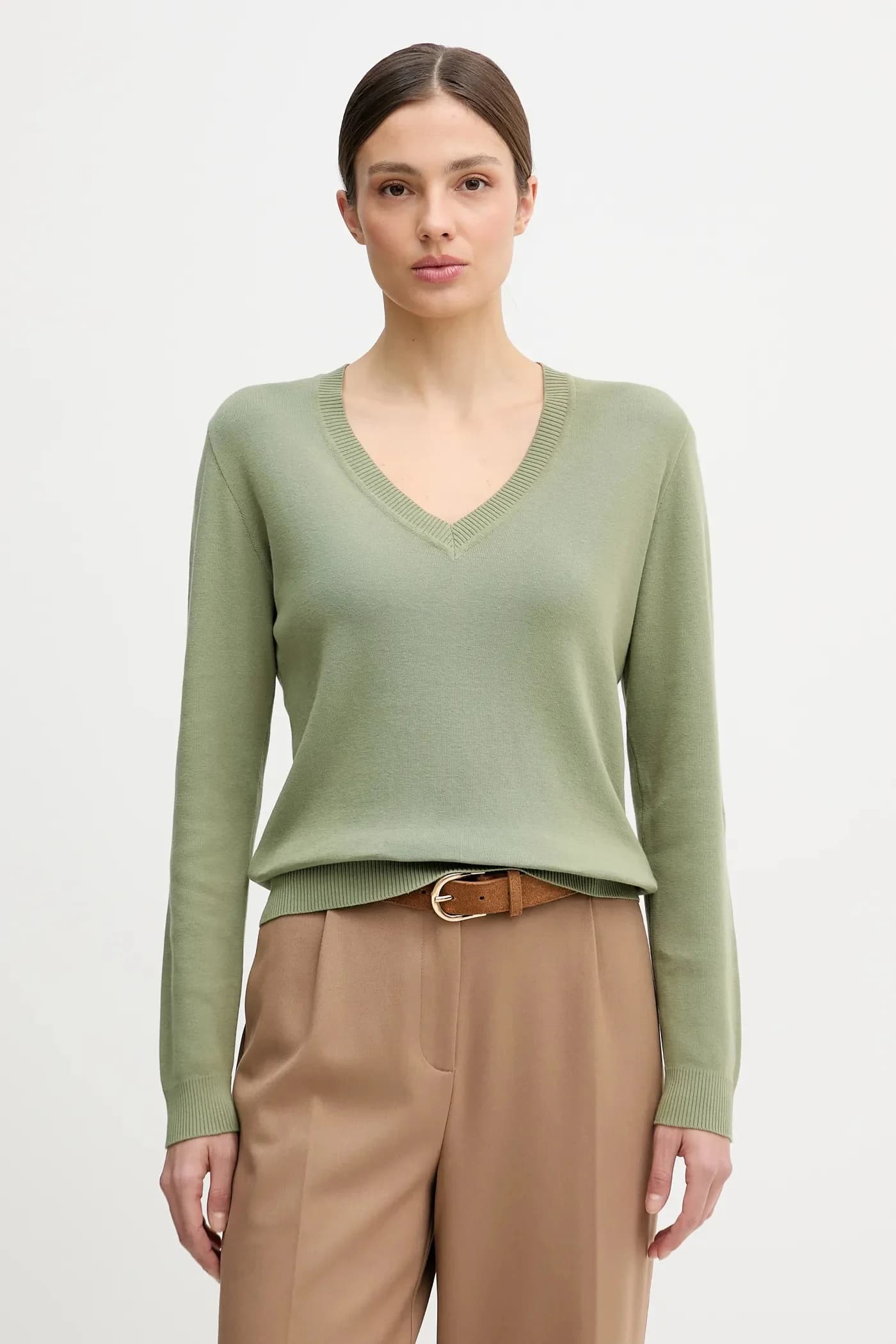 Хлопковый свитер