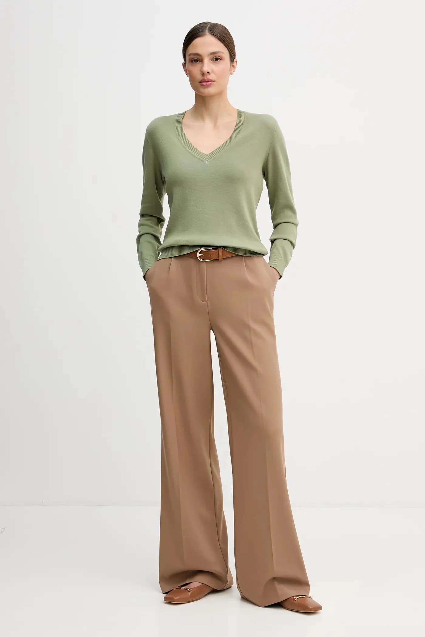 Хлопковый свитер - фото 2