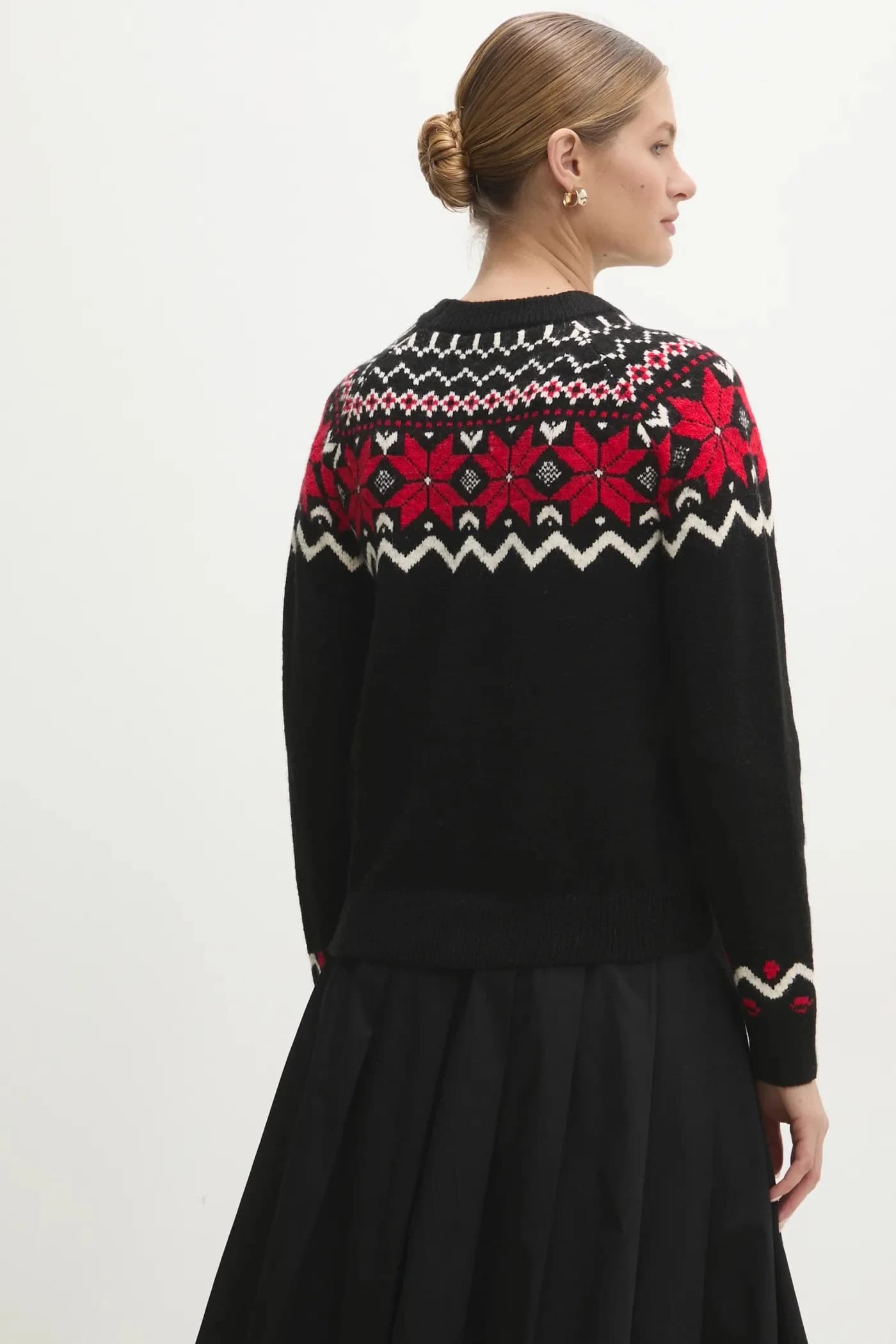 Свитер из смесовой шерсти - фото 3