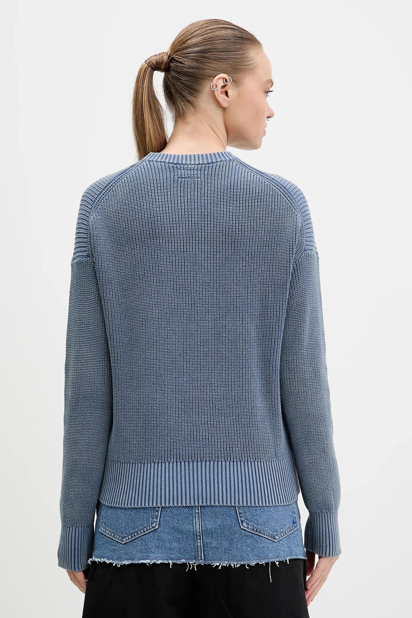 Хлопковый свитер - фото 3