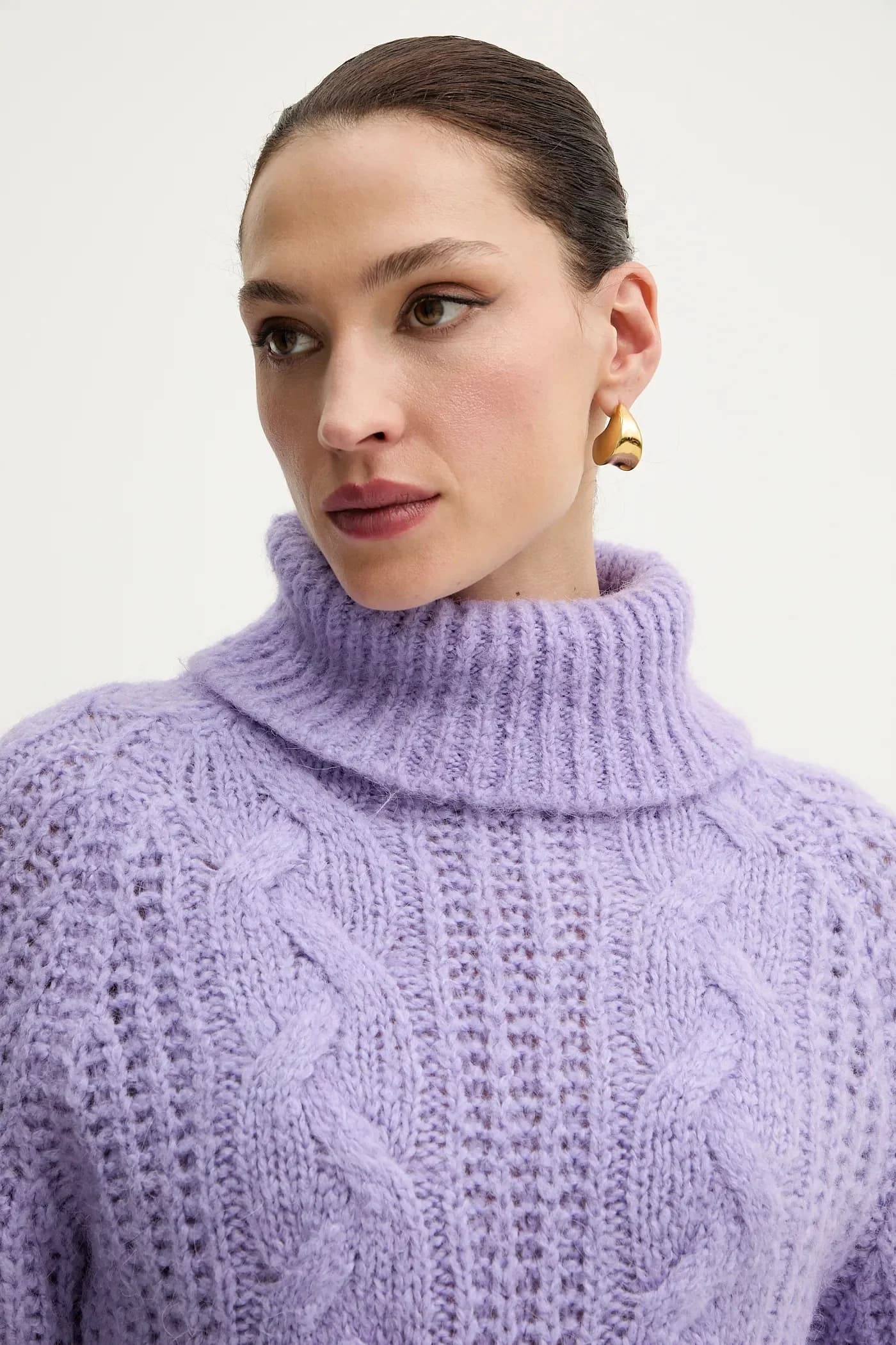 Свитер с альпакой - фото 4