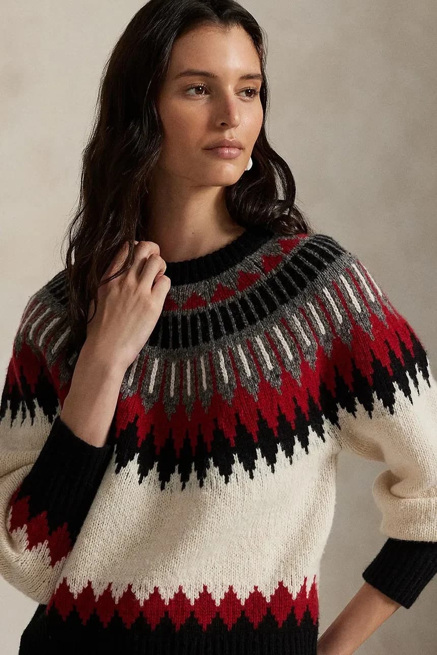 Шерстяной свитер - фото 4