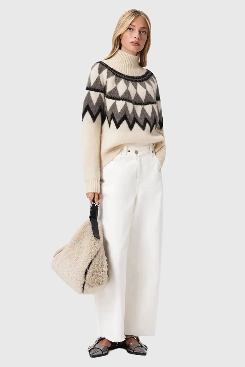 ТАРА шерстяной свитер - фото 5