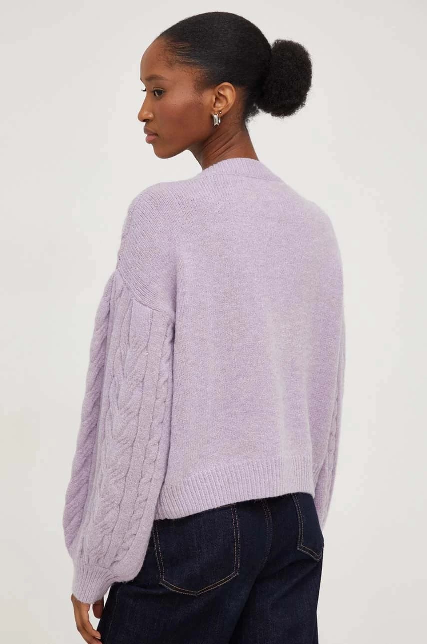 Свитер из смесовой шерсти - фото 3