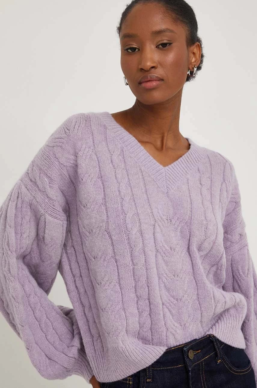 Свитер из смесовой шерсти - фото 4