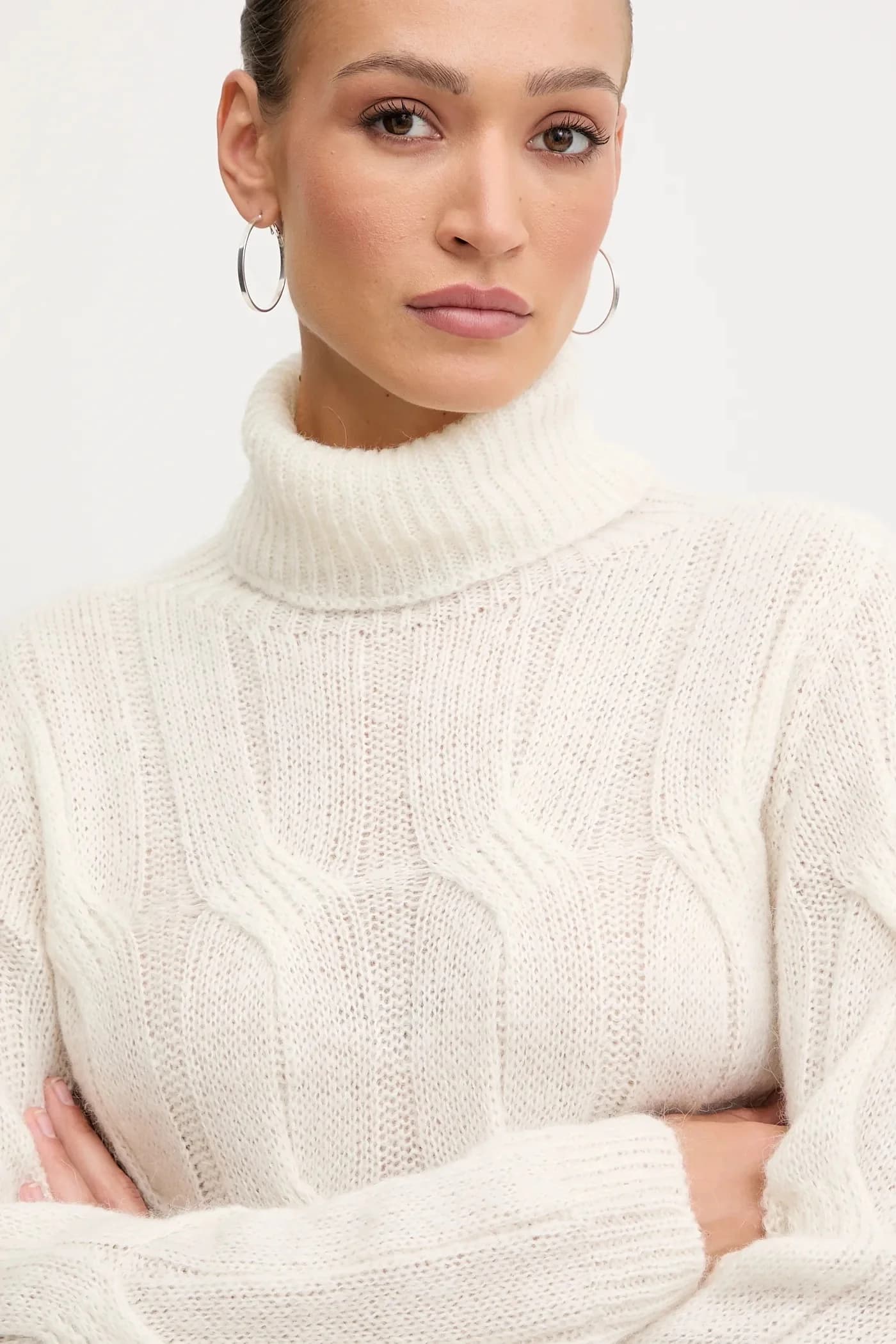 Свитер из смесовой шерсти - фото 4