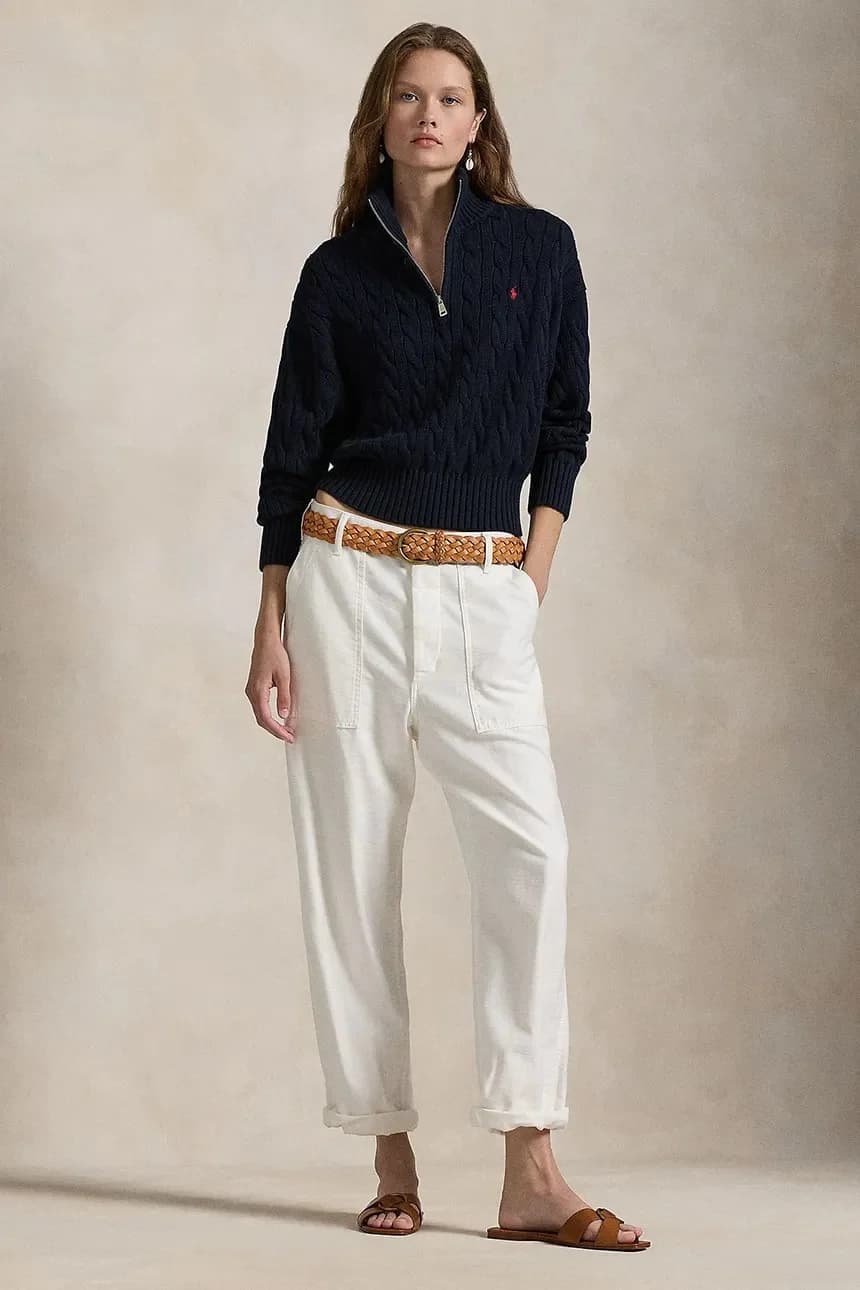 Хлопковый свитер - фото 3