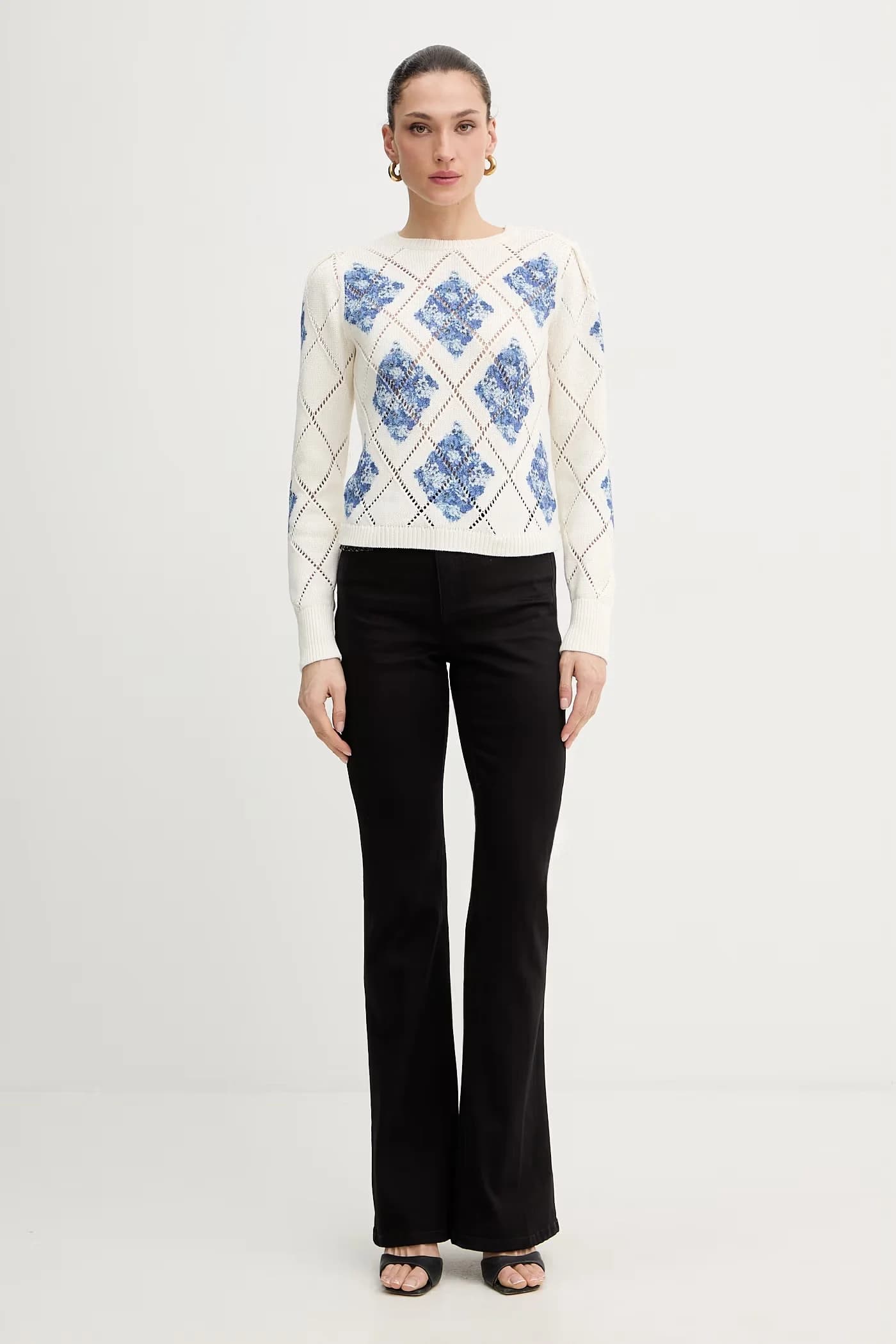 Хлопковый свитер - фото 2