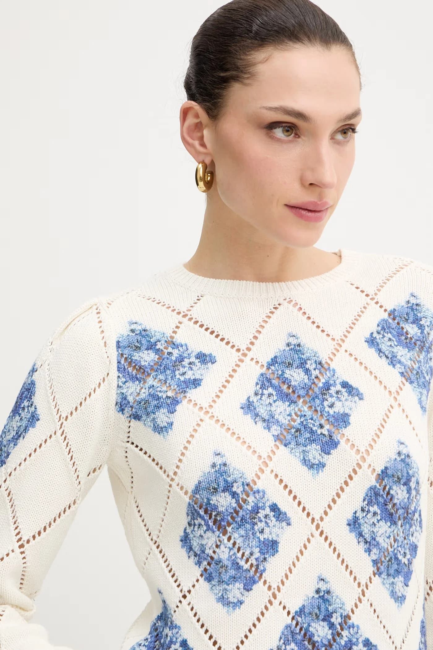 Хлопковый свитер - фото 4