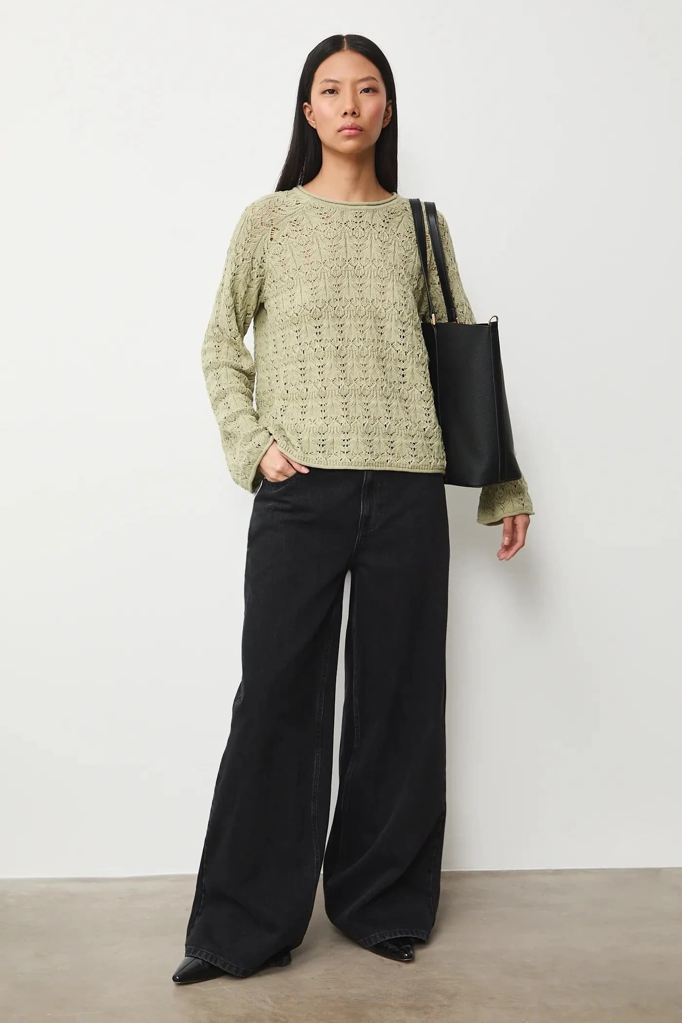 Хлопковый свитер - фото 2