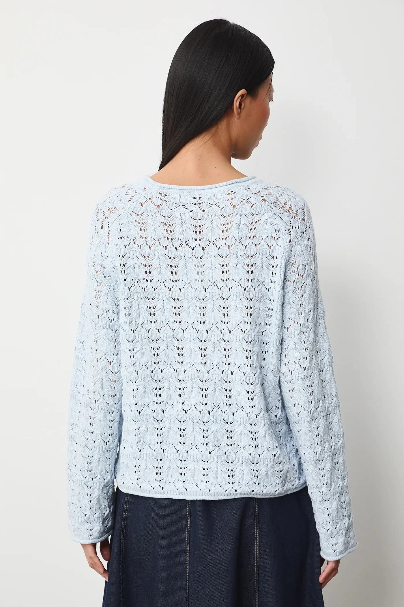 Хлопковый свитер - фото 3