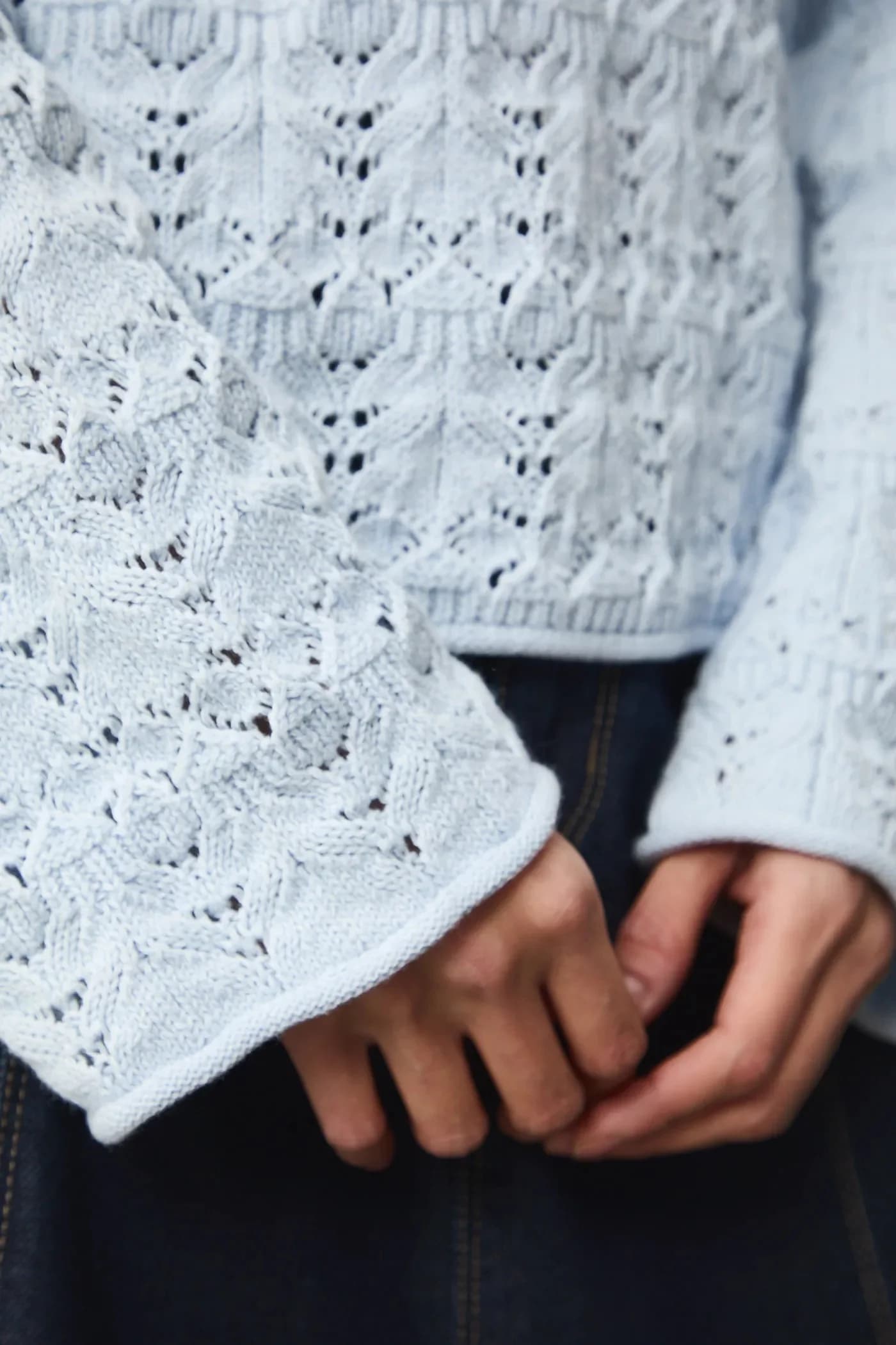 Хлопковый свитер - фото 5