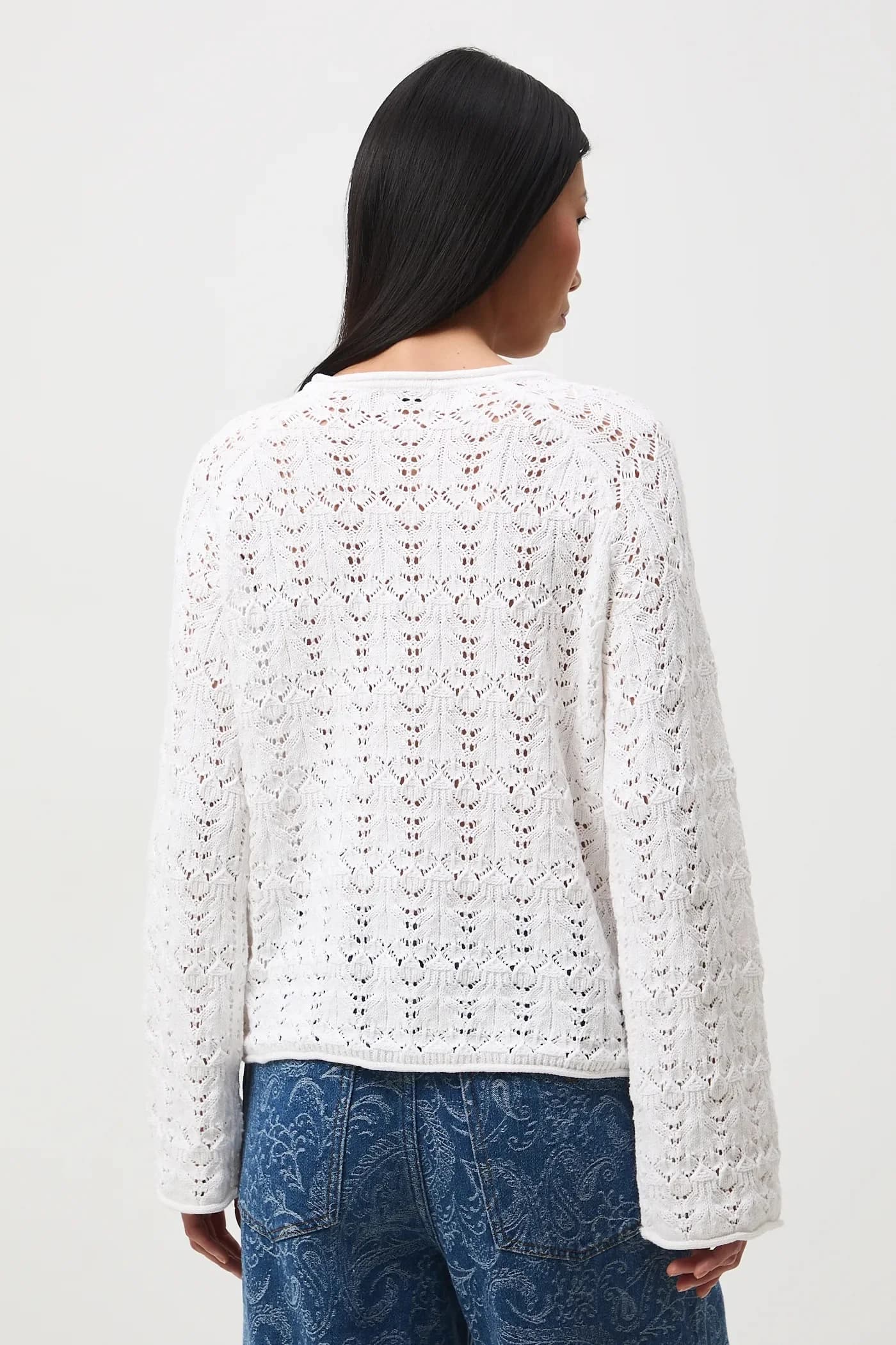 Хлопковый свитер - фото 3