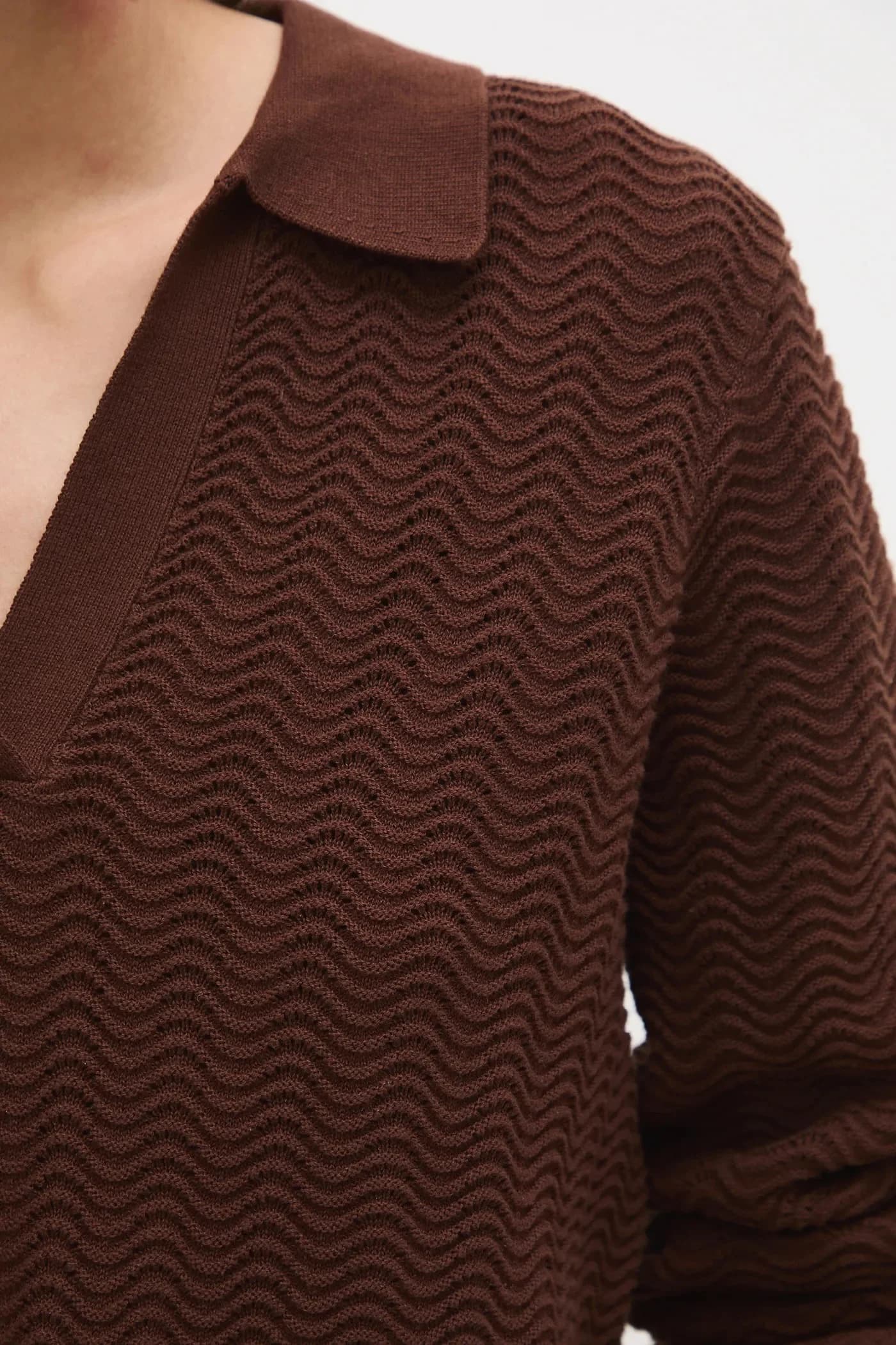 Хлопковый свитер - фото 6