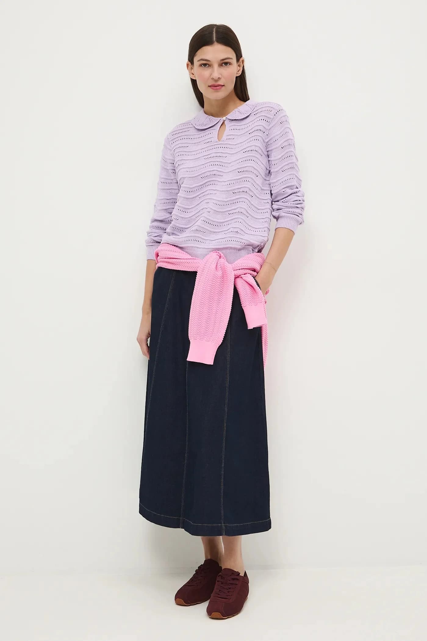 Хлопковый свитер - фото 2