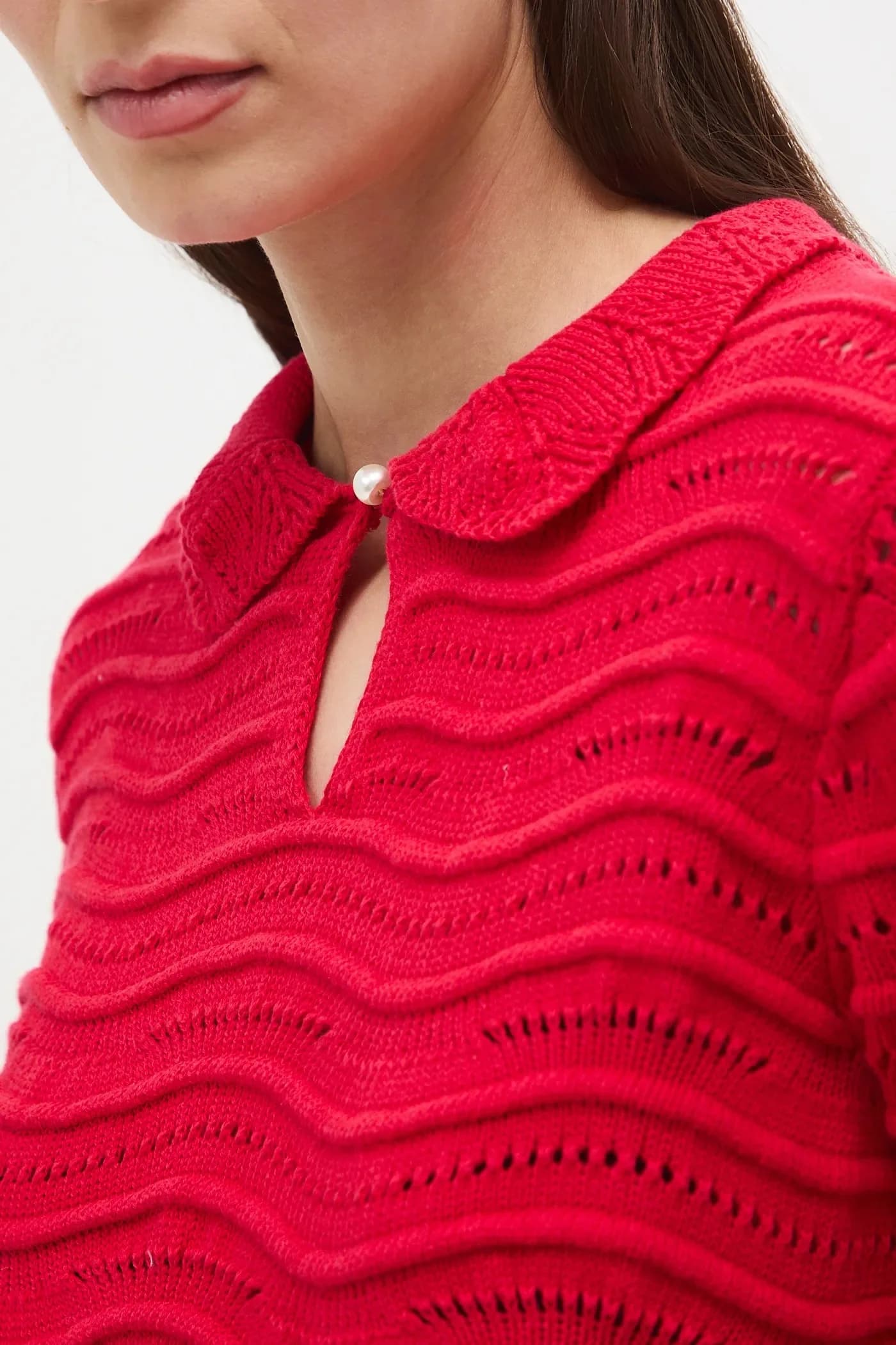 Хлопковый свитер - фото 5